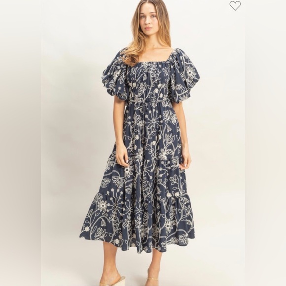 HYFVE Dresses & Skirts - Floral Puff Sleeve Dress HYFVE